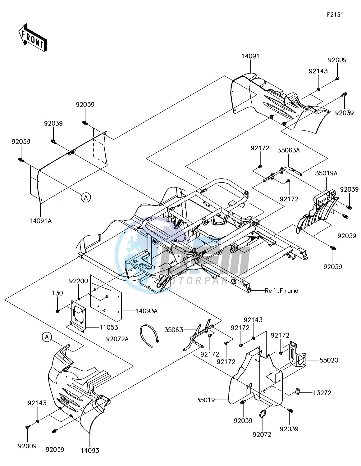 Frame Fittings(Rear)