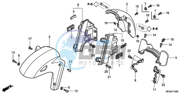 FRONT FENDER