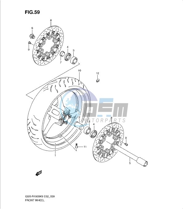 FRONT WHEEL