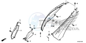 SH125G SH125S UK - (E) drawing BODY COVER