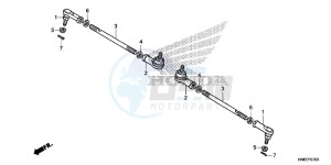 TRX680FAE TRX680 Europe Direct - (ED) drawing TIE ROD