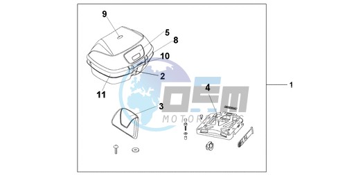 TOP BOX 45L