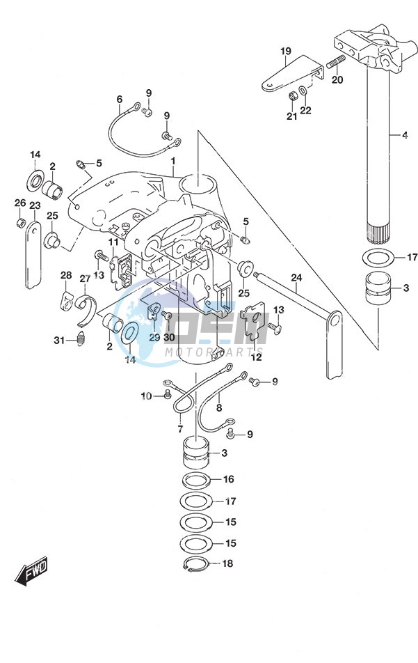 Swivel Bracket High Thrust