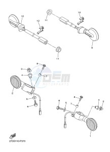 XVS1300CU XVS1300 CUSTOM XVS1300 CUSTOM (2SS8) drawing FLASHER LIGHT