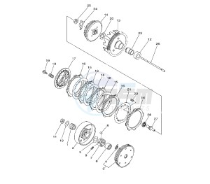 TT R 110 drawing CLUTCH