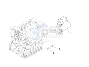 MGX 21 FLYING FORTRESS 1380 EMEA drawing Starter / Electric starter