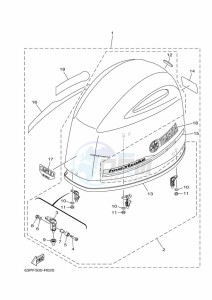 F150DETX drawing FAIRING-UPPER