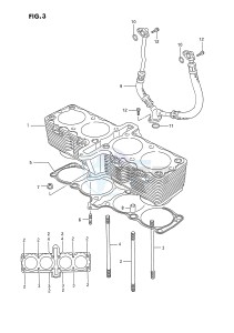 GSX1100 (E2) drawing CYLINDER