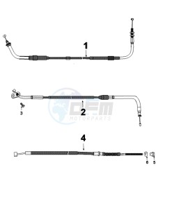 KISBEE 4T OY drawing CONTROLS AND CABLES