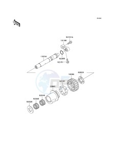 ZX 1200 A [NINJA ZX-12R] (A1) [NINJA ZX-12R] drawing BALANCER