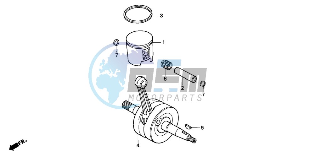 CRANKSHAFT/PISTON