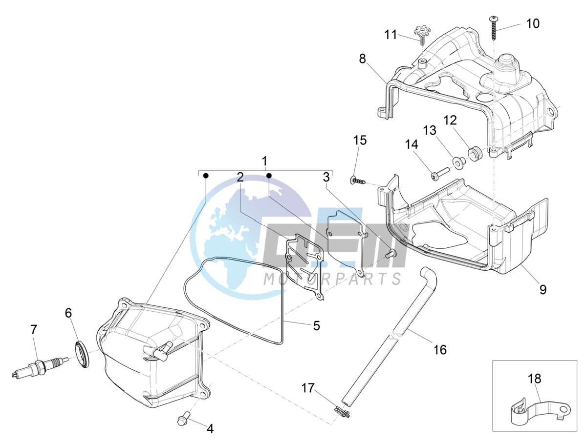 Cylinder head cover