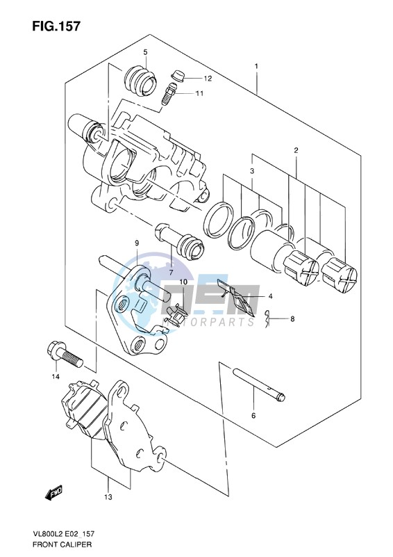 FRONT CALIPER