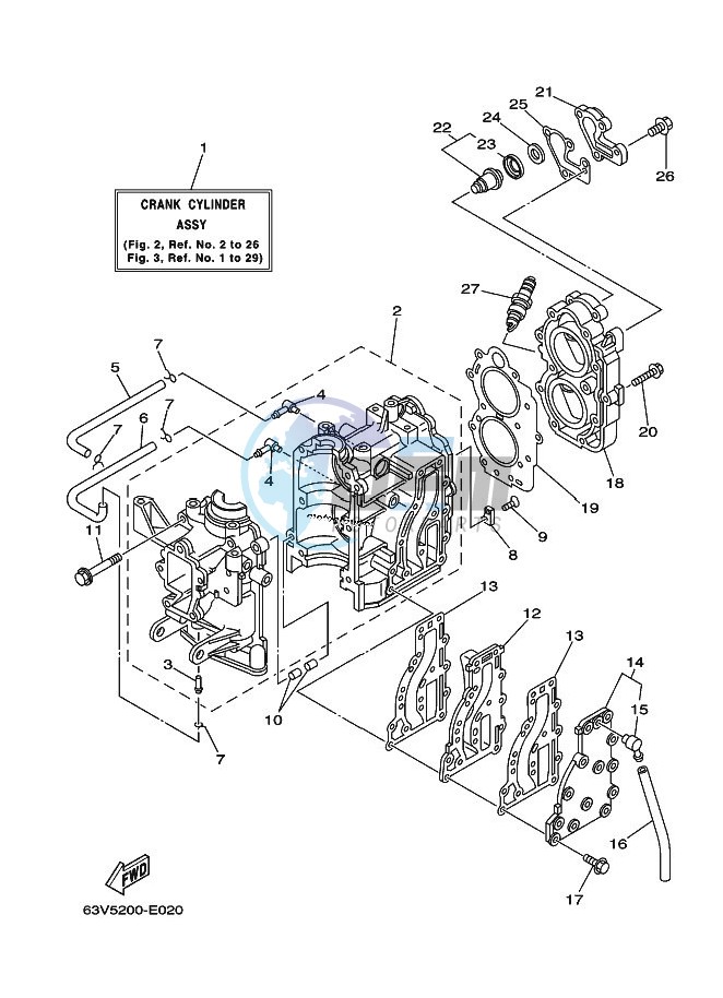 CYLINDER--CRANKCASE