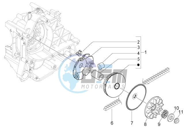 Driving pulley