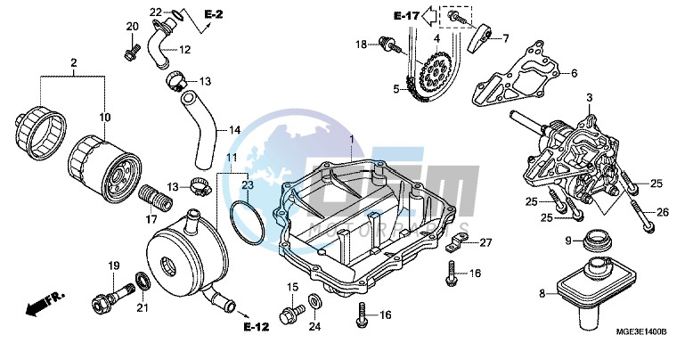 OIL PUMP (VFR1200F)