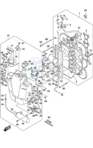 DF 250 drawing Throttle Body