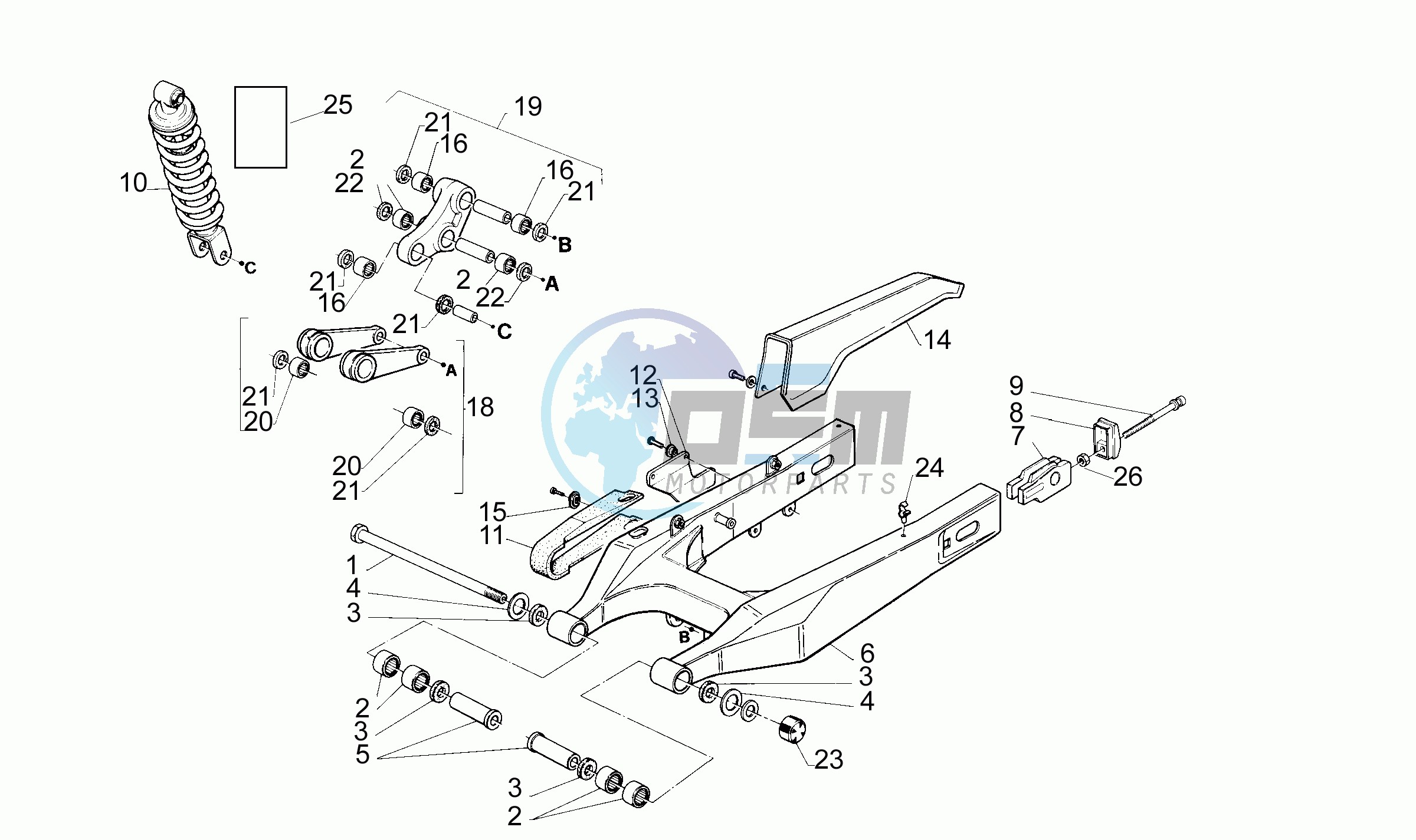 Swing arm