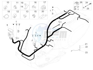 Sprint 50 4T 2V 25 kmh (EMEA) drawing Main cable harness