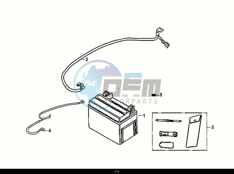 BATTERY - TOOL BOX