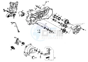 GP 1 - 50 cc drawing GEAR GROUP