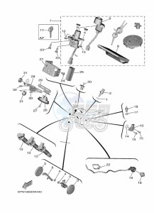 MT-09 MTN890 (B7NC) drawing ELECTRICAL 2