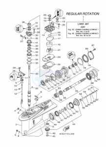 F225FETU drawing PROPELLER-HOUSING-AND-TRANSMISSION-1