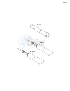 KLX110 KLX110CFF EU drawing Owner's Tools