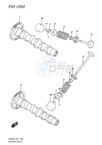 AN650 BURGMAN EU drawing CAMSHAFT, VALVE