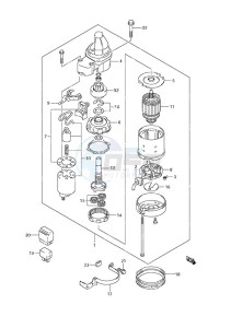 DF 50 drawing Starting Motor