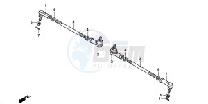 TRX350TE FOURTRAX 350 ES drawing TIE ROD