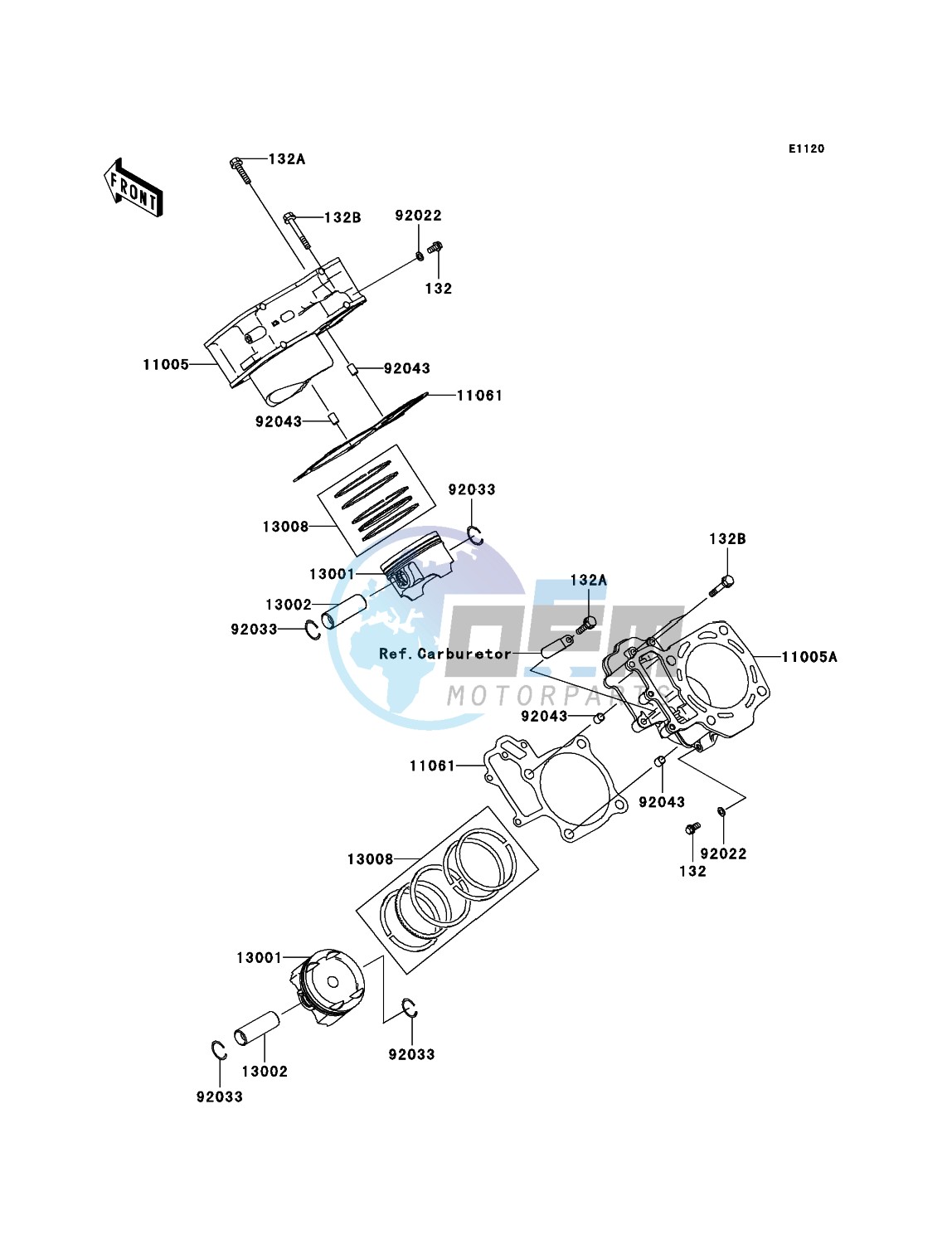 Cylinder/Piston(s)