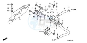 SH300A9 ED / ABS TBX drawing AIR INJECTION VALVE