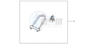 CBR1000RRA UK - (E / HRC MKH) drawing U-LOCK