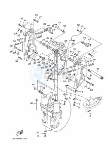 LF300TXR-2010 drawing FRONT-FAIRING-BRACKET