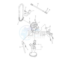 XJ6-S DIVERSION ABS 600 drawing OIL PUMP