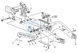 MITO EV 6 MARCE 125 drawing REAR ARM