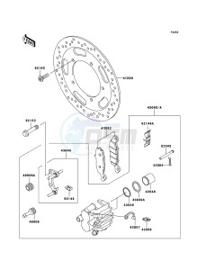 VN900_CLASSIC VN900B8F GB XX (EU ME A(FRICA) drawing Front Brake