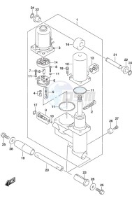 DF 50A drawing Trim Cylinder