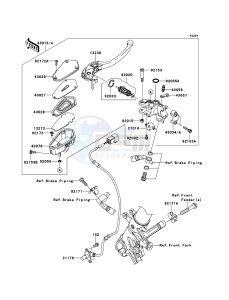 1400GTR ZG1400A8F FR GB XX (EU ME A(FRICA) drawing Front Master Cylinder