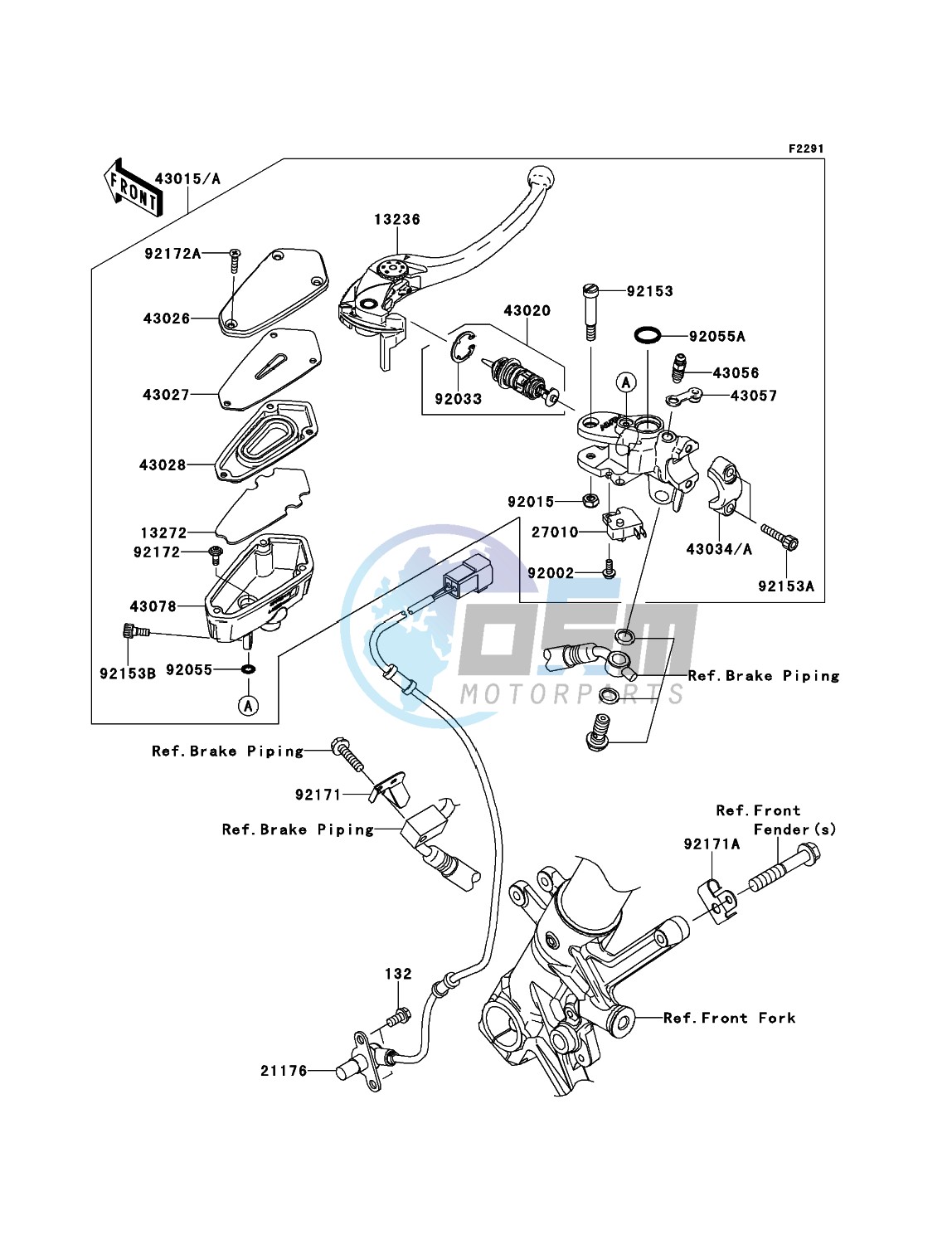 Front Master Cylinder