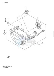 VZR 1800 Z drawing HEADLAMP