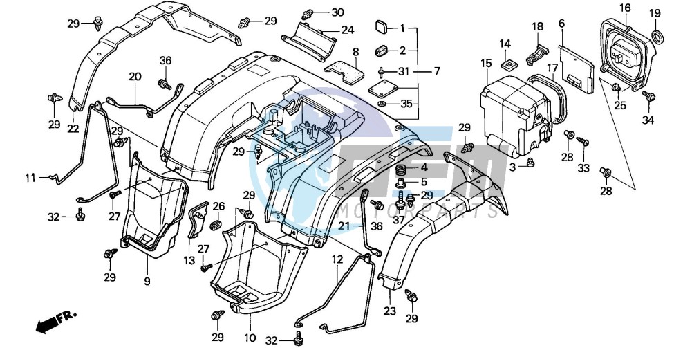 REAR FENDER (1)