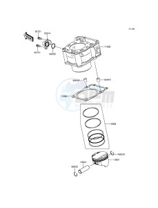 Z250SL_ABS BR250FFF XX (EU ME A(FRICA) drawing Cylinder/Piston(s)