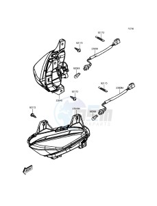 J125 SC125AGF XX (EU ME A(FRICA) drawing Turn Signals