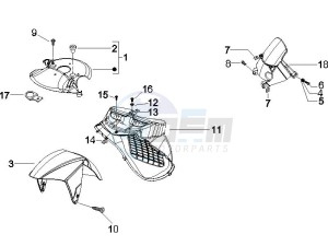 Runner 50 Pure Jet SC (UK) UK drawing Wheel housing - Mudguard