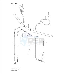 VZ1500K9 drawing HANDLEBAR