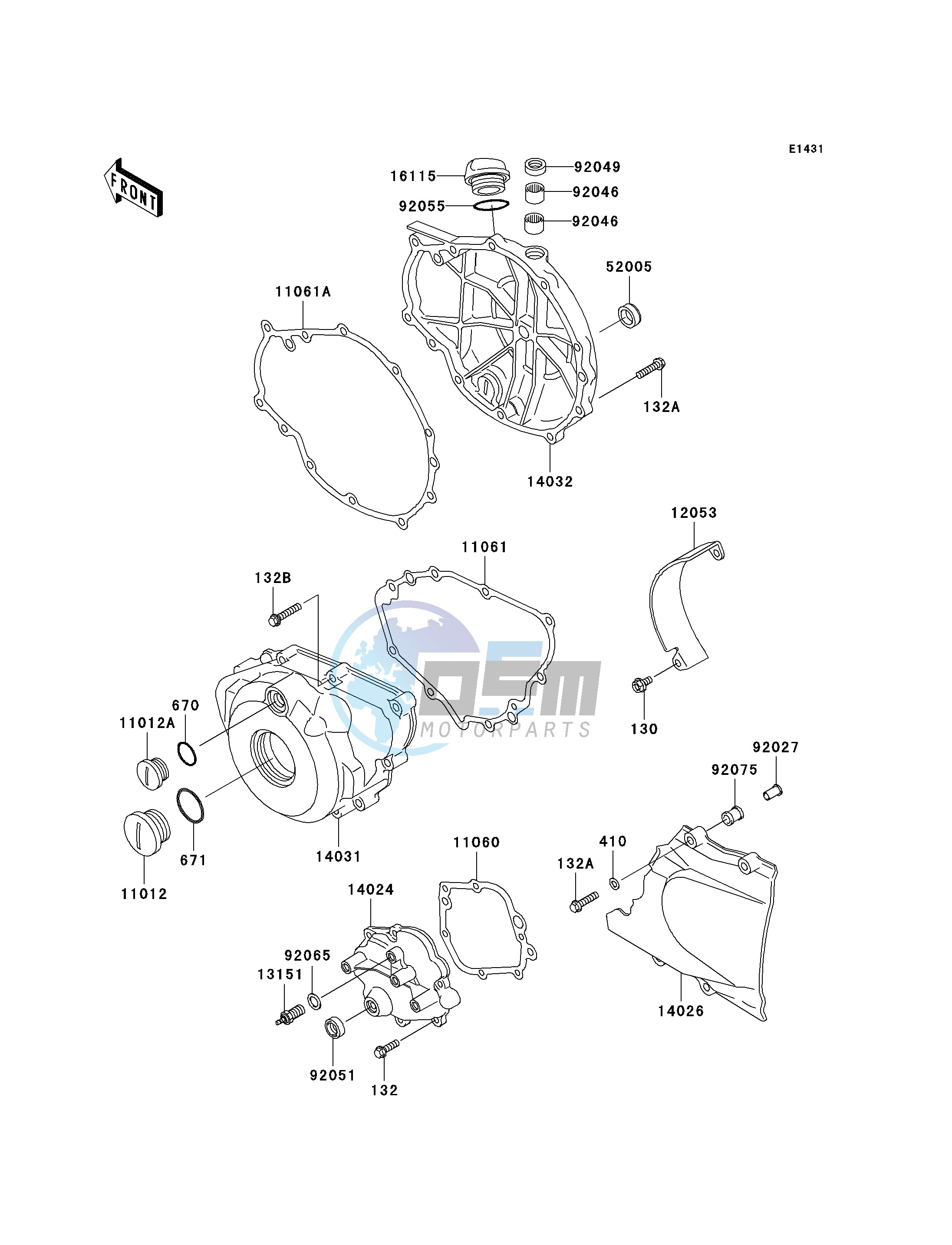 ENGINE COVER-- S- -