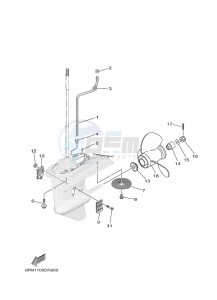 F25GWHS drawing LOWER-CASING-x-DRIVE-2