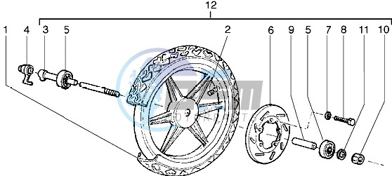 Front wheel